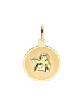 Medalla Ángel de la Guarda en Oro Amarillo de 18k - 6111