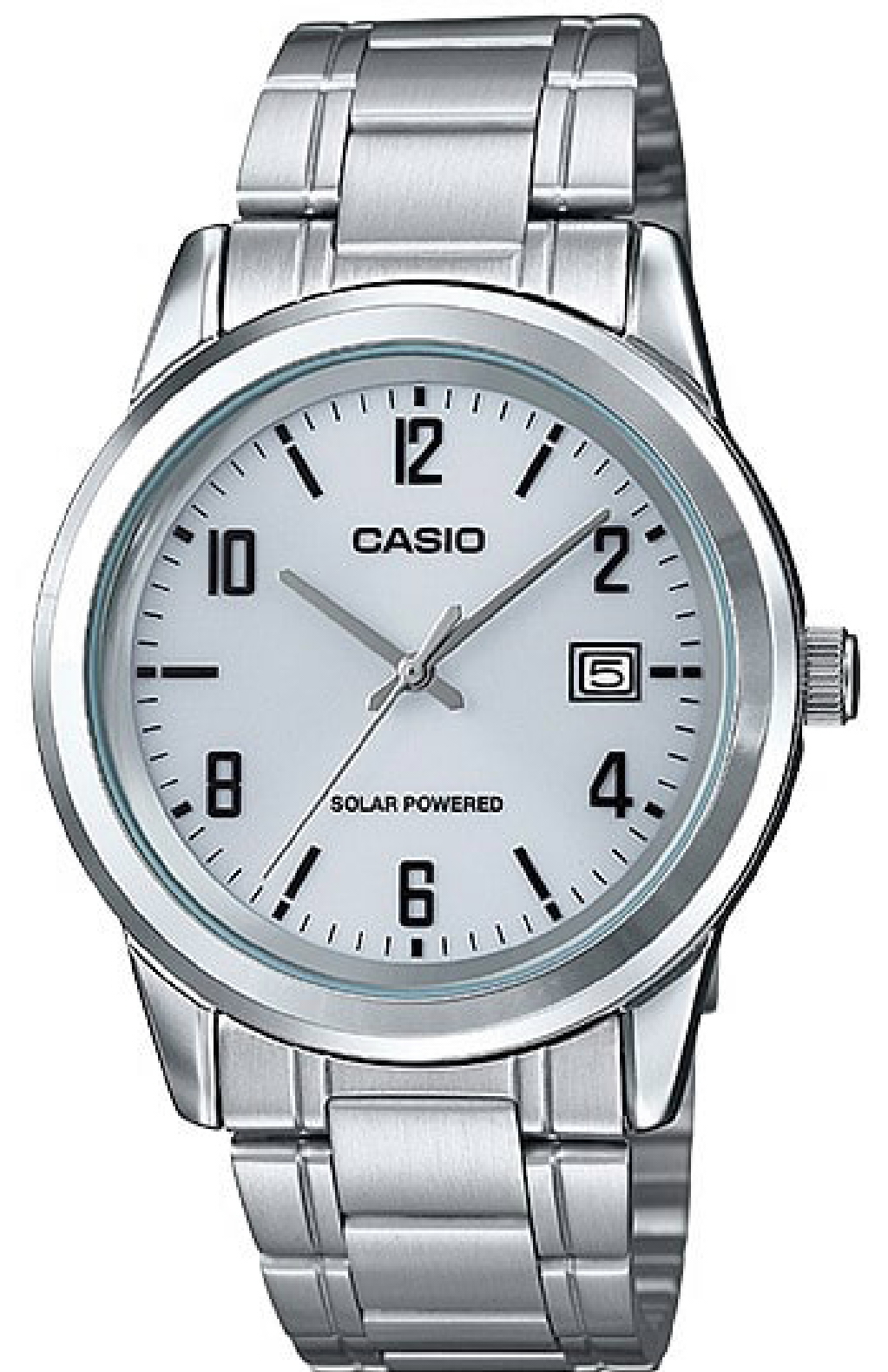 Reloj Solar Casio Anal gico Esfera Blanca MTP VS01D 7BDF