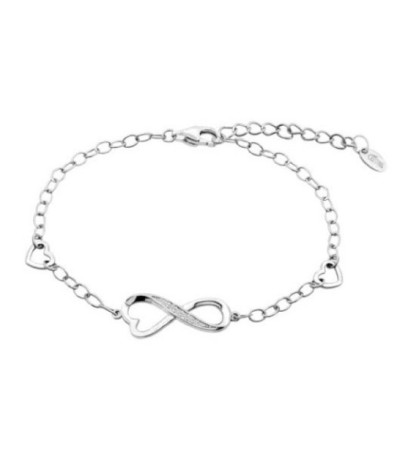 Pulsera Eslabones con Infinito de Corazones LOTUS SILVER - LP3616-2/1