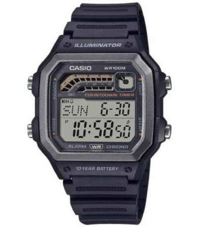 Reloj Digital Sport Multiventana Negro CASIO - WS-1600H-1AVEF