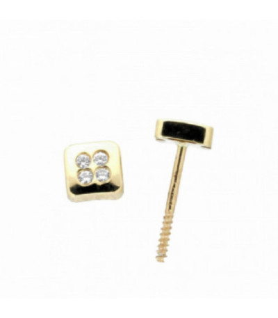 Pendientes Oro 18K para Bebé - 27-6323-P