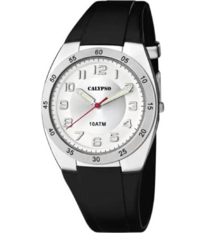 Reloj Unisex Caucho Negro CALYPSO - K5753/4