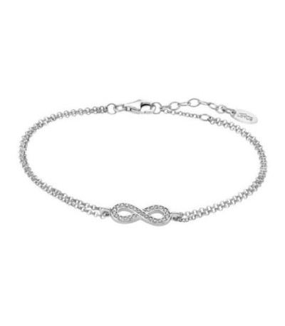 Pulsera Moments Infinito Lotus Silver - LP1859-2/1