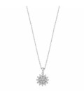 Collar Flor Circonitas Lotus Silver - LP3081-1/1