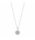 Collar Flor Circonitas Lotus Silver - LP3081-1/1