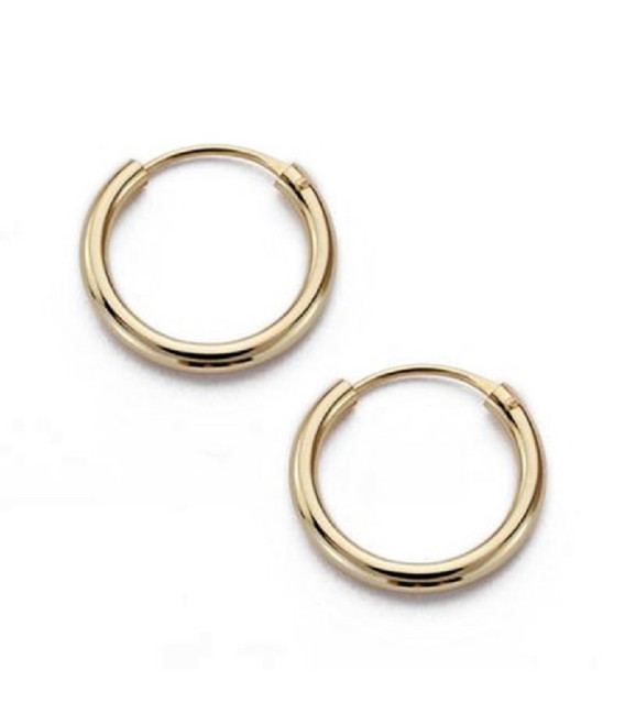 Aros de 12x2mm de Oro 18K - P2128412