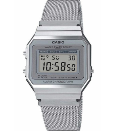 Reloj Retro Digital Plateado CASIO - A700WEM-7AEF