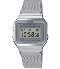 Reloj Retro Digital Plateado CASIO - A700WEM-7AEF