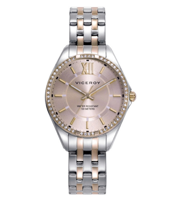 Reloj Mujer Acero Bicolor Oro Rosa VICEROY - 401184-73 - Torres Joyería