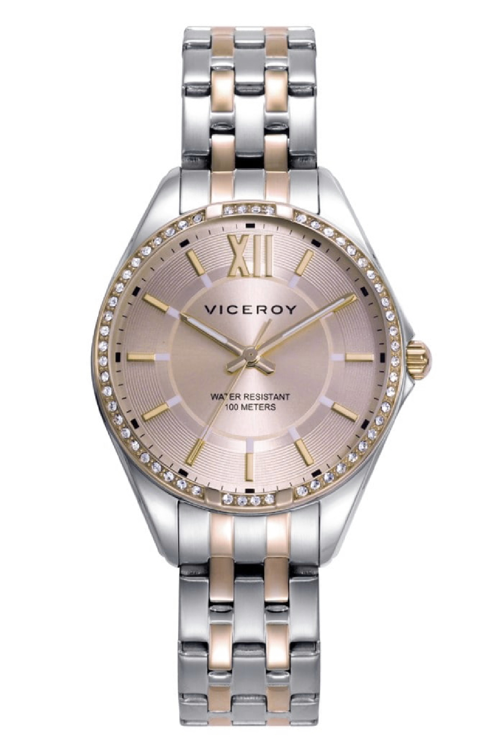 Reloj Viceroy hombre acero bicolor oro rosa colección Dress - 46819-17