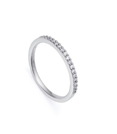 Anillo Plata de Ley Rodiado CLASICA VICEROY FASHION - 9118A012-30