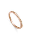 Anillo Plata de Ley Chapado Oro Rosa CLASICA VICEROY FASHION - 9118A012-36