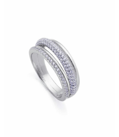 Anillo Plata de Ley Rodiado CLASICA VICEROY FASHION - 13162A016-30