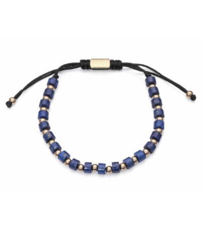 Pulsera Hombre Lapislázuli y Acero Dorado VICEROY FASHION - 14052P01019