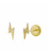 Pendientes Rayo Oro 18K - 2277