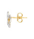 Pendientes Mariposa Oro Bicolor 18K - 20305