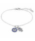 Pulsera Mano Fátima y Ojo Turco LOTUS SILVER - LP1969-2/1