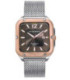 Reloj Hombre Cuadrado Bicolor Malla Milanesa VICEROY - 401323-15