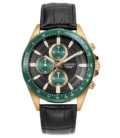 Reloj Hombre Crono Dorado y Cerámica Verde VICEROY - 401337-57