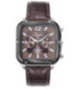 Reloj Hombre Cuadrado Multifunción Correa Piel VICEROY - 401325-15