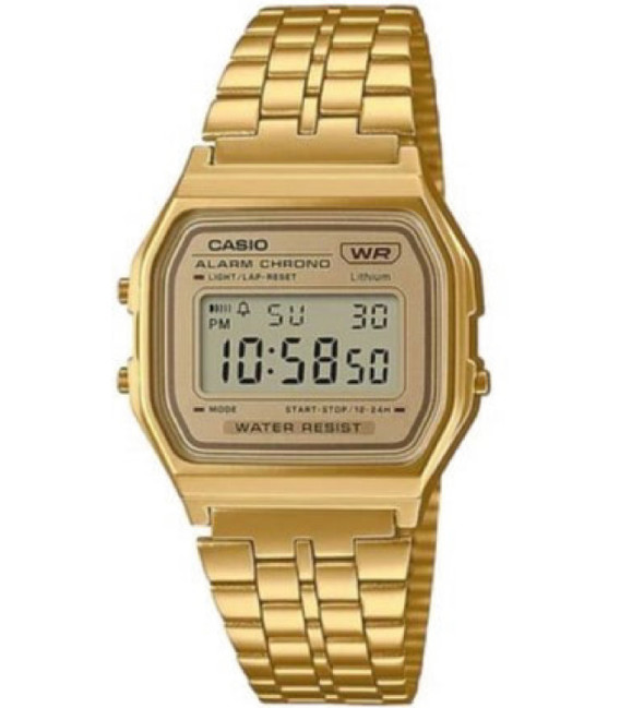 Reloj Vintage Dorado Brillo CASIO - A158WETG-9AEF