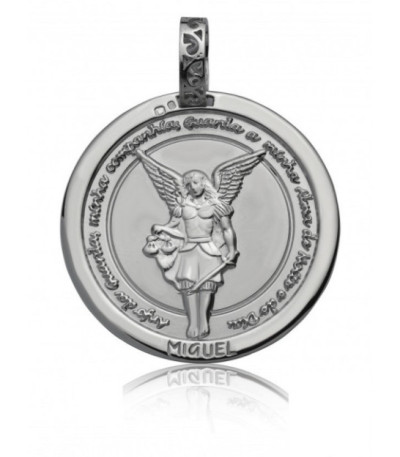 Medalla MIGUEL Ángel Protector Plata - 1MF-FL0050F