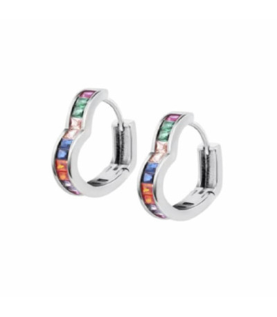 Aros Corazon Multicolor LOTUS SILVER - LP3705-4/1