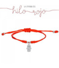 Pulsera Nudos Hilo Rojo Hamsa Plata 925 - 9116293