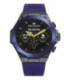 Reloj Smart de metal azul negra y correa de silicona azul MARK MADDOX - HS2003-30