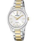 Reloj Mujer Bicolor Esfera Plata Boyfriend FESTINA - F20619/1