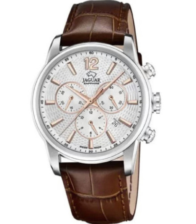 Reloj Suizo Hombre Acamar Chronographe Esfera Plata JAGUAR - J968/1