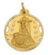 Medalla Oro 750 mls Virgen Angustias 26mm - 545