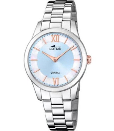 Reloj Mujer Acero Esfera Azul Celeste LOTUS - 18889/3