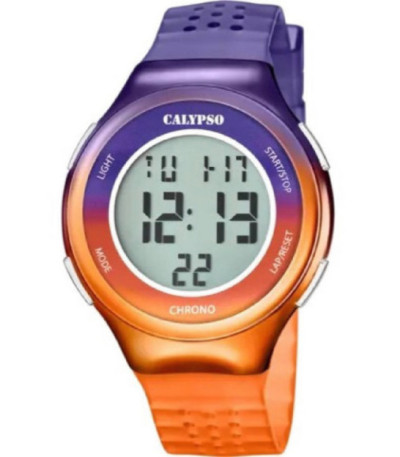 Reloj Color Morado - Naranja CALYPSO Splash - K5841/3