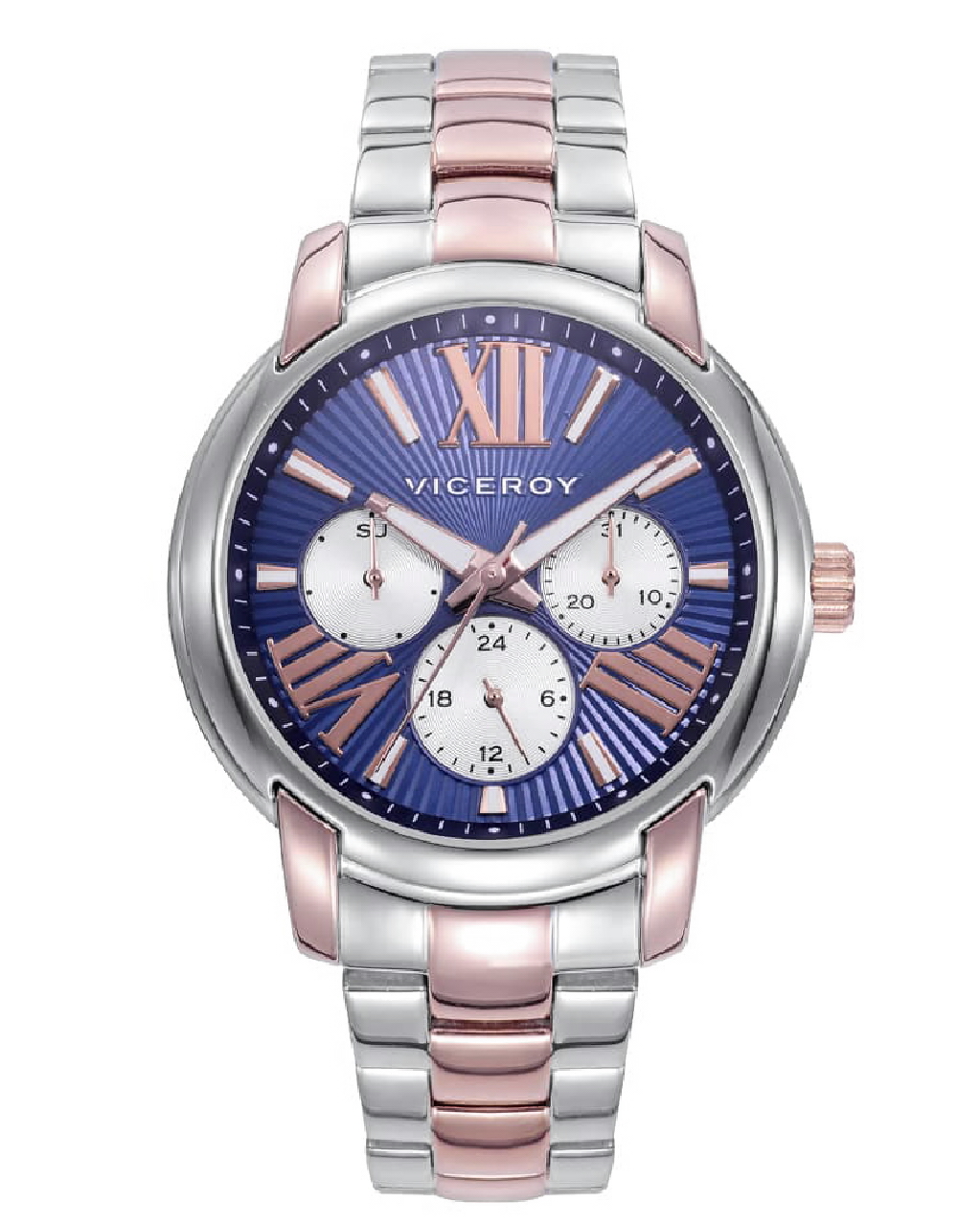 Reloj Mujer Bicolor Oro Rosa Chic VICEROY 401268 33 Torres Joyeria