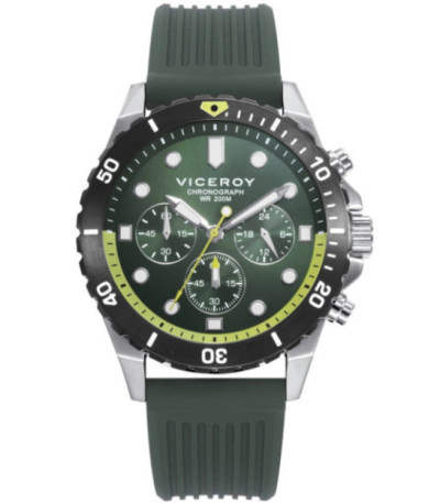 Reloj Hombre Deportivo Crono Verde VICEROY - 401369-67
