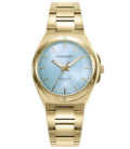 Reloj Mujer Acero Dorado Esfera Turquesa VICEROY - 41136-37