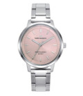 Reloj Mujer Acero Esfera Rosa MARK MADDOX - MM1019-77