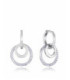 Pendientes Aros Plata Rodiada Discos VICEROY FASHION - 13052E000-30