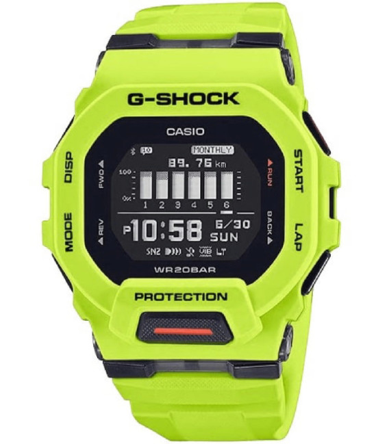 Reloj Amarillo Verde G-Squad CASIO G-SHOCK - GBD-200-9ER