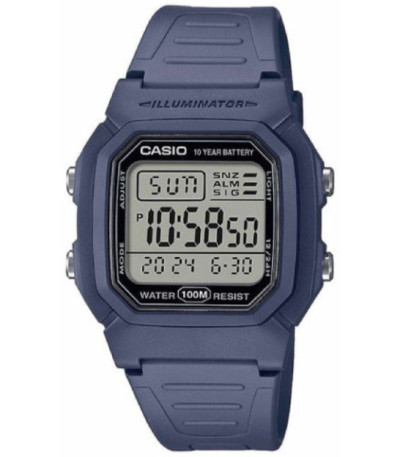 Reloj Hombre Azul Cuadrado Digital CASIO - W-800H-2AVES