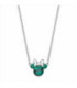 Collar Silueta Minnie Mouse Piedras Verdes DISNEY - AG0022C