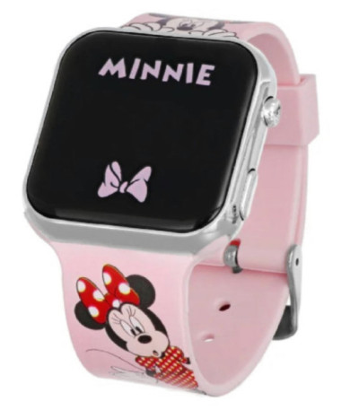 Reloj Infantil Minnie Mouse Rosa Digital DISNEY - MN4369