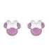 Pendientes Mini Minnie Mouse Glitter Acero DISNEY - ST0042P