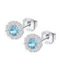 Pendientes Plata Pure Essential Turquesa LOTUS SILVER - LP1290-4/5