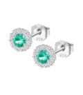 Pendientes Plata Pure Essential Verde LOTUS SILVER - LP1290-4/6