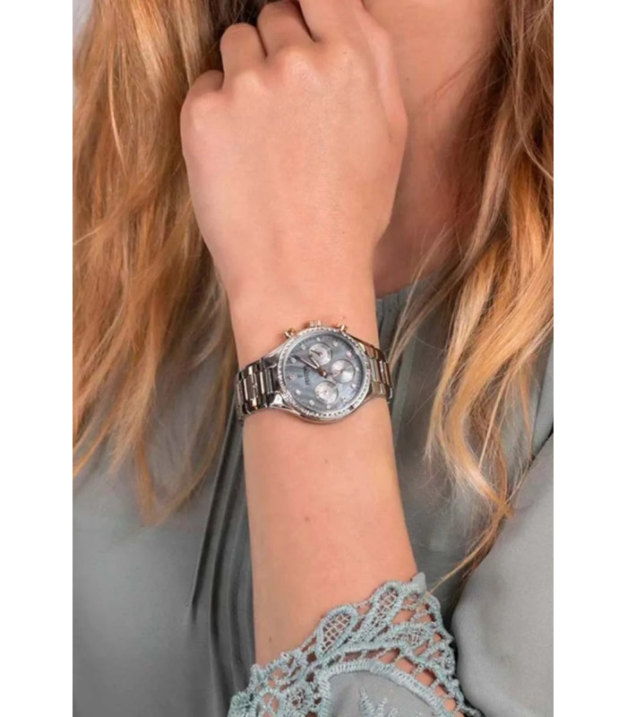 RELOJ MUJER CRONOMETRO ESFERA LILA NACARADA FESTINA F20401 3
