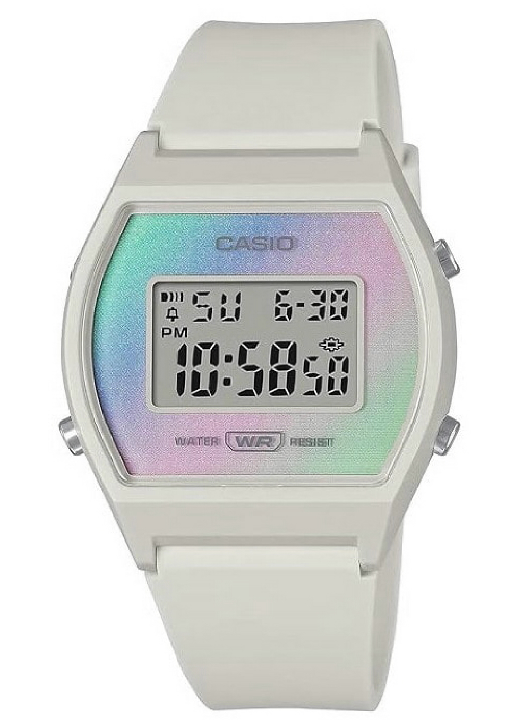 Reloj Digital Vintage Color Claro Unicornio CASIO LW 205H 8AEF Torres Joyeria