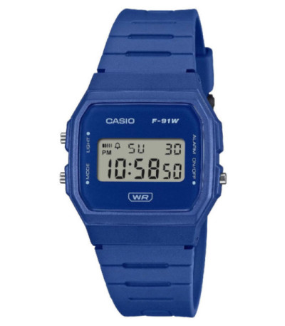 Reloj Azul F91WB Biobased CASIO COLLECTION - F-91WB-2A1EF