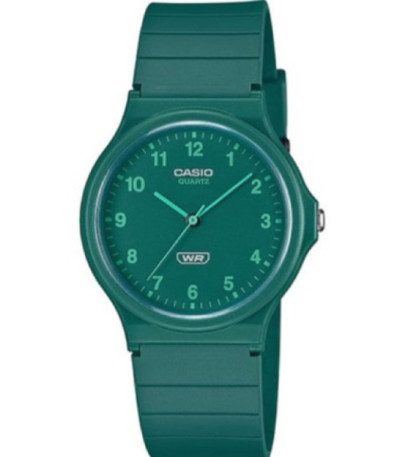 Reloj Unisex Monocromático Verde Biobased CASIO - MQ-24B-3BEF